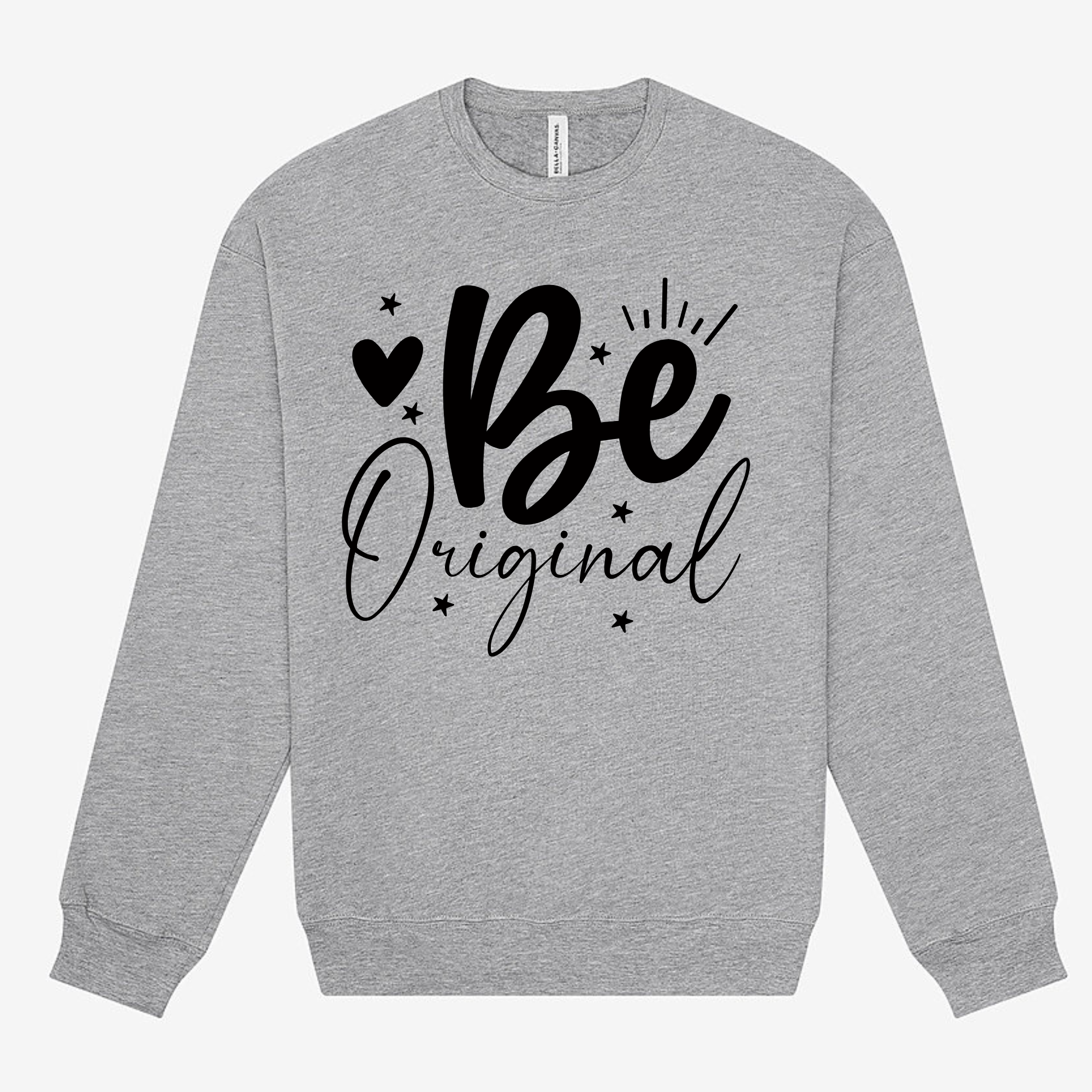 Be Original Sweatshirt – Cozy Crewneck for Bold Souls