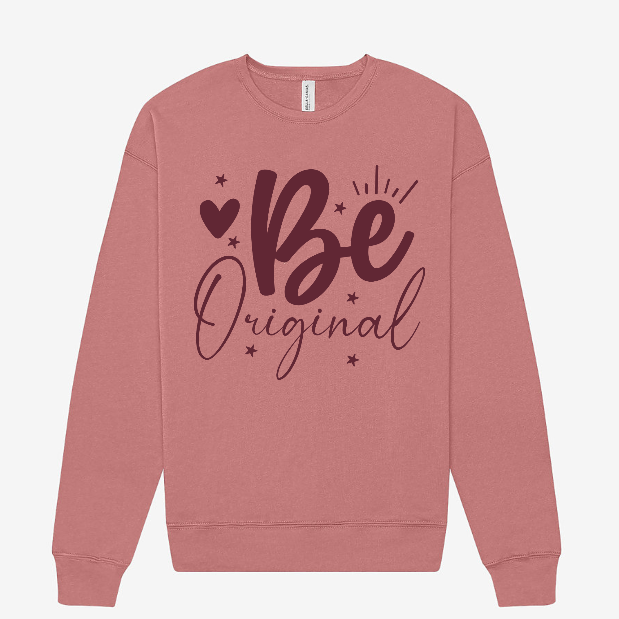 Be Original Sweatshirt – Cozy Crewneck for Bold Souls