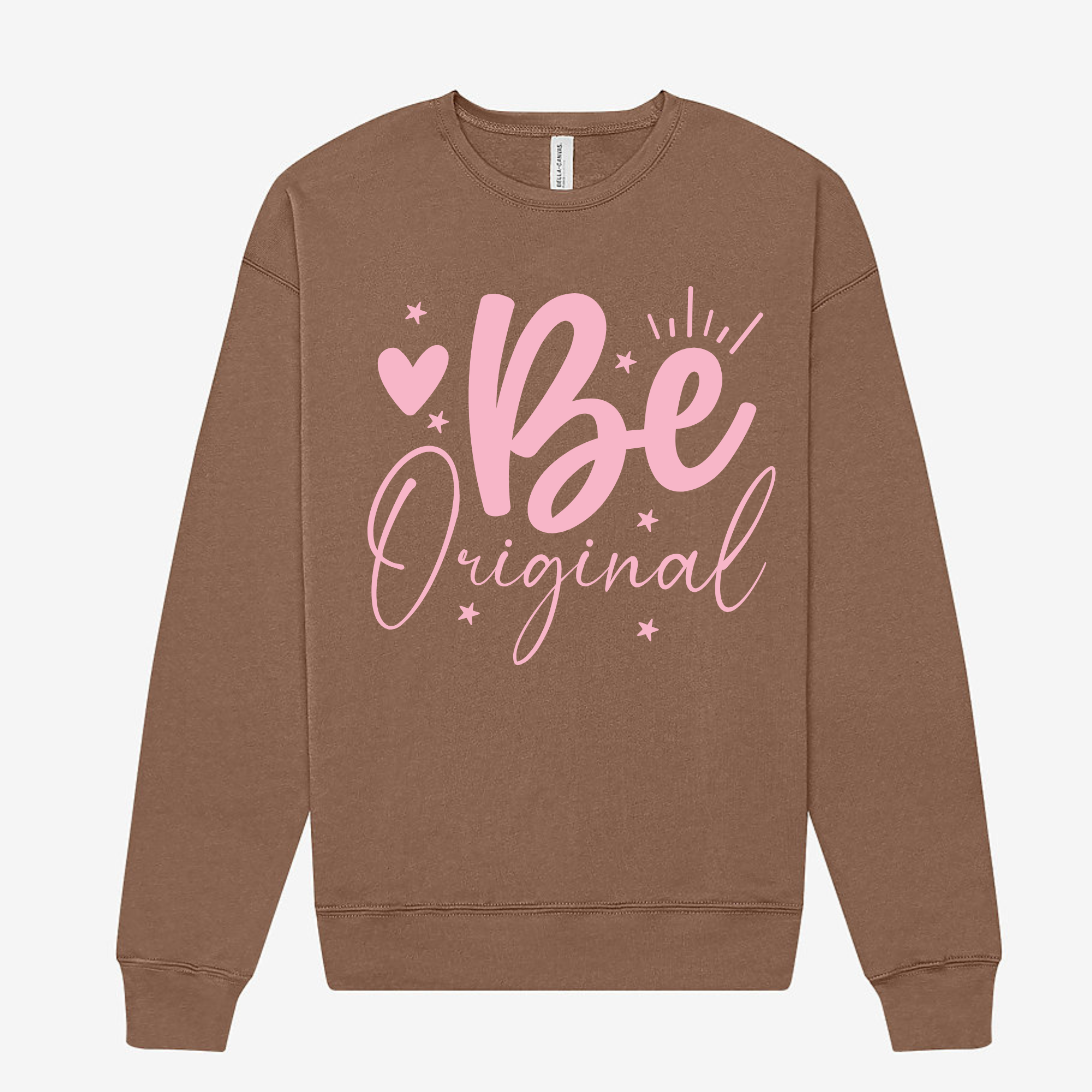 Be Original Sweatshirt – Cozy Crewneck for Bold Souls